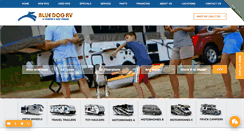Desktop Screenshot of bluedogrv.com